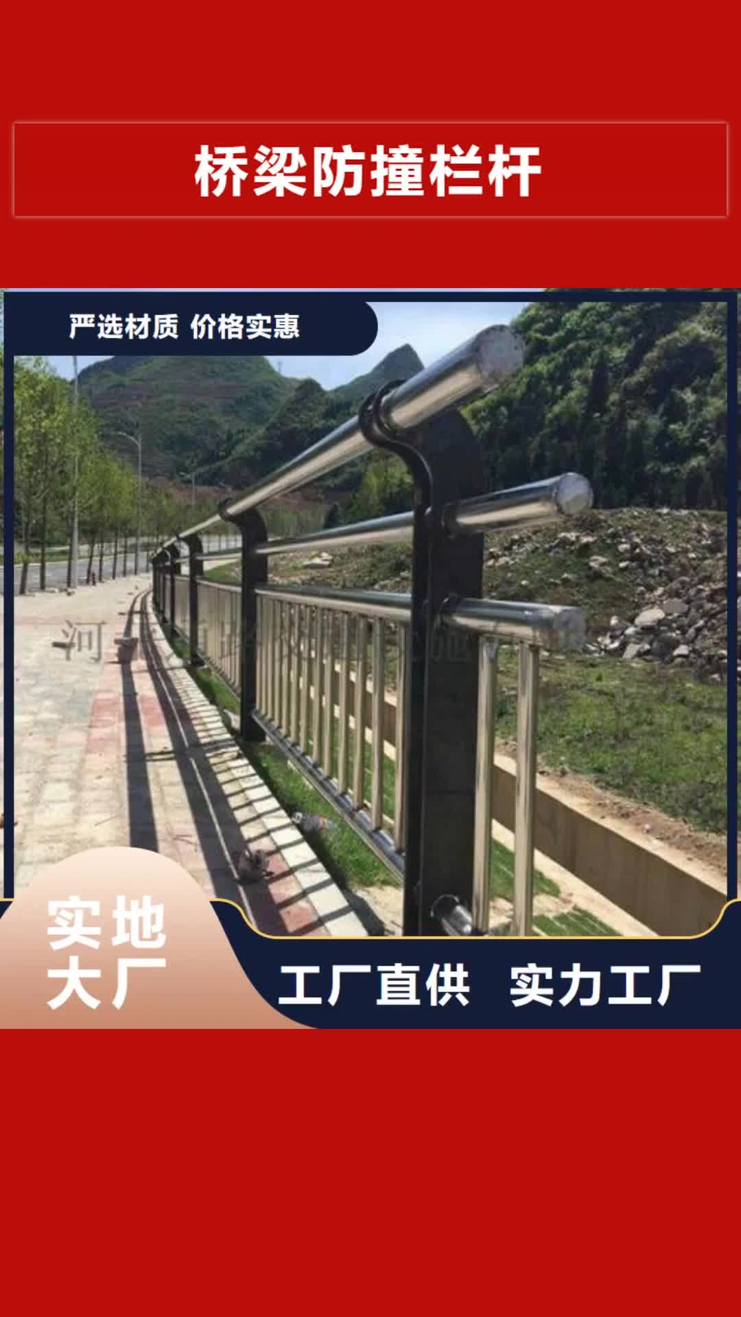 【广州 桥梁防撞栏杆 镀锌静电喷塑护栏管价格当地厂家值得信赖】