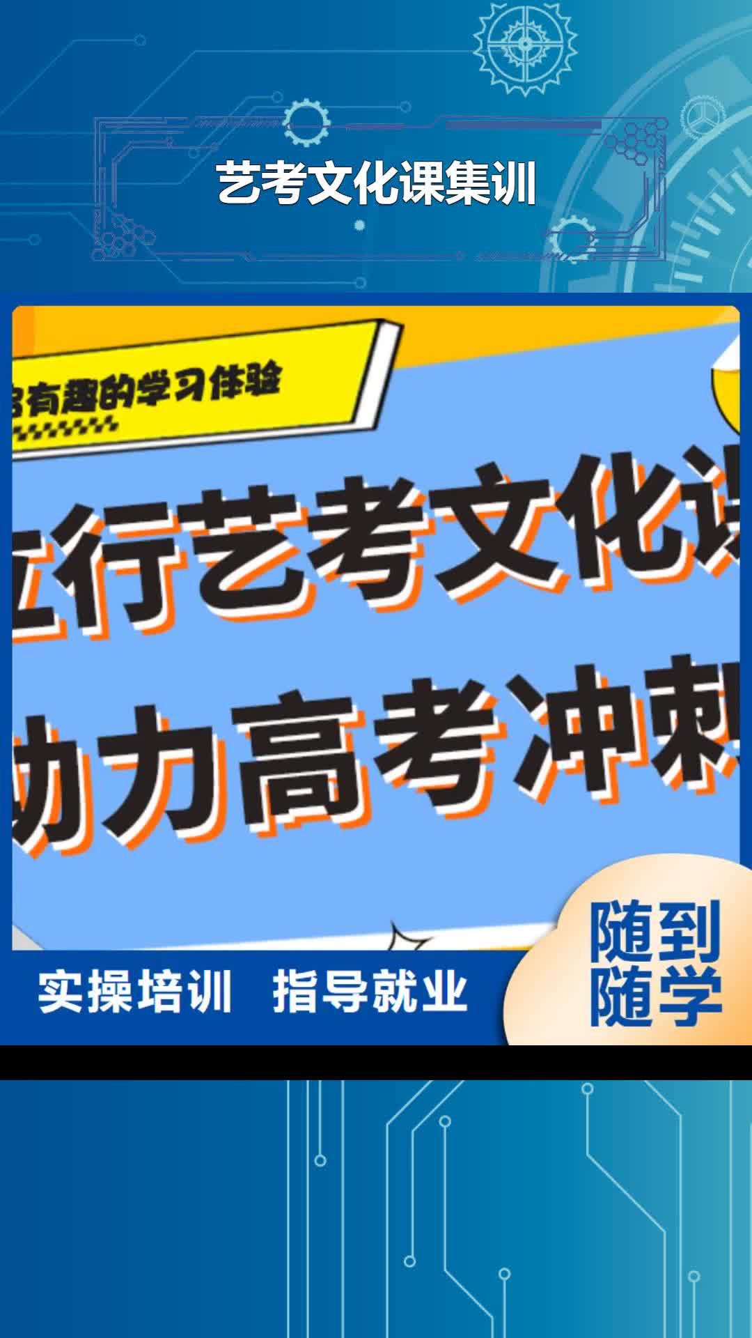 【石家庄 艺考文化课集训保证学会】